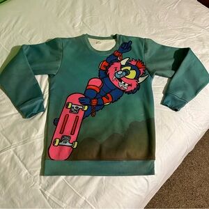 Skateboarding Sweatshirt CrewNeck